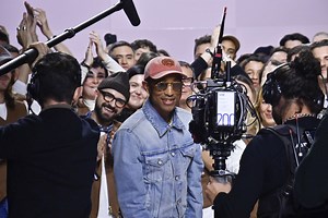 Pharrell Williams Infuses Streetwear Into Louis Vuitton Paris Fashion Week Show