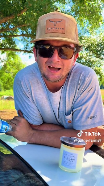 It’s that time of year! Everyone needs a Farmboy for all of your outside functions!!🕯️🚫🦟 Get yours today at Shopgarnerfarms.com #fyp #garnerfarms #garnerboys #farmers #lukegarner