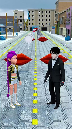 32K views · 76 reactions | GTA V New Kiss or Save Run Rumi vs Jinu Funny Epic Challenge, - 3D Kpop Demon Hunters #trending #reels | Rangbaaz Gamers | Facebook