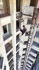 jump from a building ..😱😱 #hanging #tall #building #jump #funnyvideo | Mang To