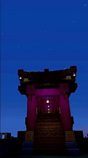 Epic Minecraft Japanese Bridge by #DiddiHD #minecraft #minecraftbuilds #minecraftbuilding #gaming