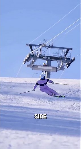 Why Skiers Zigzag Down Mountains