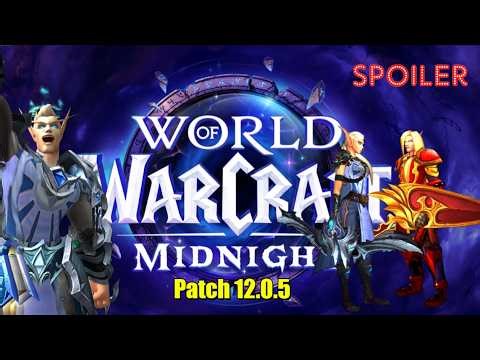 WoW Midnight Patch 12.0.5 – AMAZING NEW Elf Cosmetics (Blood, Void & High Elves!)