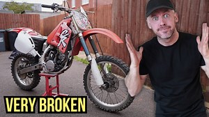 Restoring a Forgotten Honda CR125 — Epic 2-Stroke Barn Find Comeback