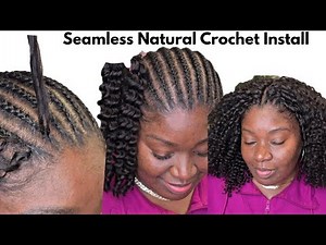 Human Hair Crochet Braids Tutorial