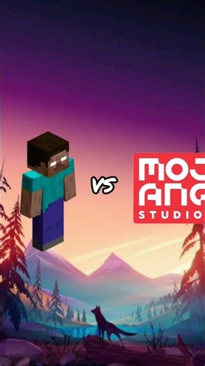 Minecraft Herobrine Vs Mojang Studios #shorts