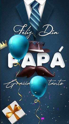 Feliz Día Papá | Tarjeta Animada para Papá