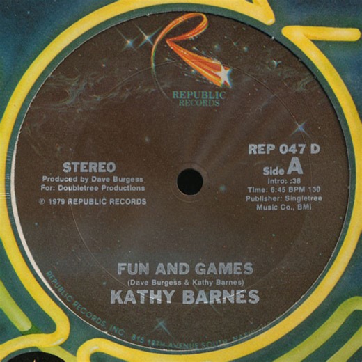 Kathy Barnes - Fun And Games