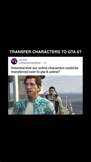 Transfer characters to GTA 6?