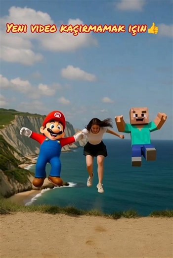 minecraft ile mario dansı#minecraft