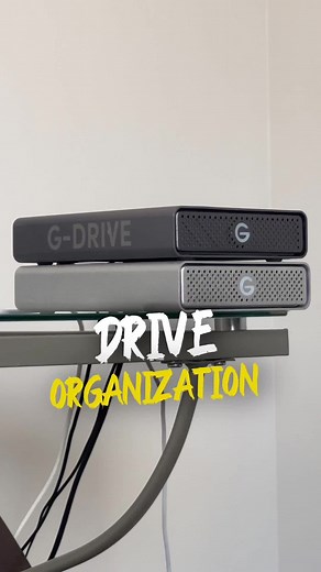 How I organize files #videoeditingtips #videoedit #adobepremierepro #davinciresolve #videoeditingtutorial #organizationtiktok #orginzationhack #videoeditinghacks #videoeditors #ssd #harddrive #fyp