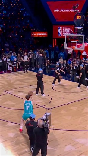 Kon Knueppel opens the State Farm NBA 3-Point Contest with a score of 27! 🎯 Watch here ➡️ https://smart.link/isywcndohx247?partnerRef=NBA&cp_1=Facebook&cp_2=Reels | NBA