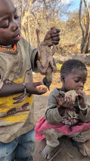 African Tribes on Instagram: "“Growing up wild, growing up strong😂🤣🍲🎄😲❤️😋#tanzania #food #africa #villagelife"
