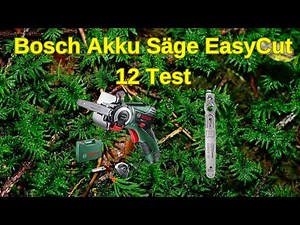 Bosch Akku Säge EasyCut 12 Test
