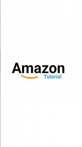Amazon tutorial