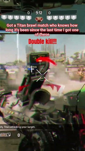 Double kill! (Titan brawl on Eden) #titanfall #titanfall2clips #scorch #ion #ronin #execution #phonk