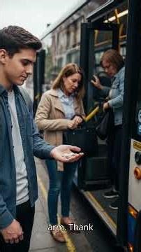 Broke Student Paid a Bus Fare for a Woman — Her Son Showed Up the Next Day