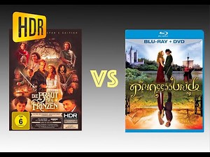 ▶ Comparison of The Princess Bride 4K (4K DI) HDR10 vs Regular Version