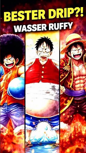 Welcher Ruffy hat den KRASSESTEN DRIP?! 😳
