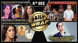 77K views · 1.6K reactions | Kangana Ranaut Did Not Appear In Delhi Assembly, Vicky Kaushal's Grand Entry, Salman Khan's Bodyguard Shera'sTeam To Provide Security To Katrina And Vicky's Wedding, Jacqueline Stopped At Airport,Sonu Sood Gets Notice From BMC And More Have a look at the video to know top 10 news of today, | Bollywood Now | Facebook