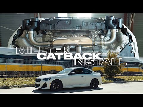 BMW M240I (G42) Milltek Exhaust Install & Sound // BMP Tuning
