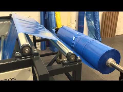 Polythene bag making machine