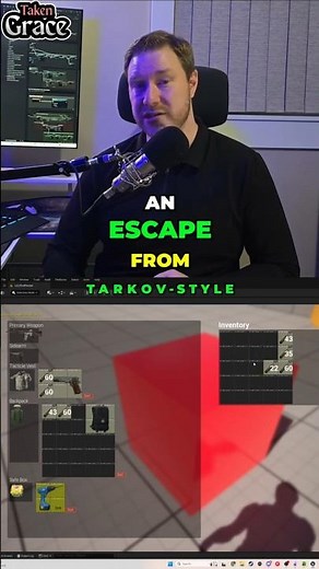 Escape From Tarkov Inventory System in Unreal Engine 5 FREE #shorts