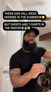 1.3M views · 35K reactions | Do yall kids wear shorts and t-shirts in...