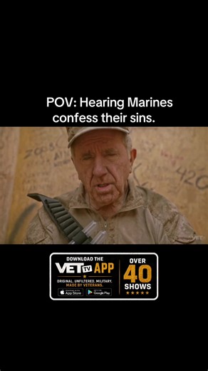 When your chaplain understands the infantry a little TOO well. 💀 Chaplain Kelly brings a completely different kind of ministry to the patrol base in A Grunt’s Life. Watch now on VET Tv. #AGruntsLife #VETTv #Infantry #MilitaryComedy #MarineHumor