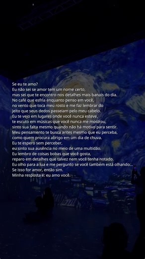 Reflexões de Amor com Van Gogh