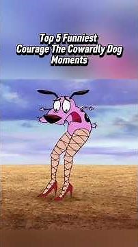 Top 5 Funniest Courage The Cowardly Dog Moments #Top5 #couragethecowardlydog
