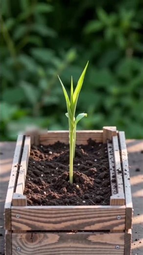 The growth process of corn #aivideo #vegetables