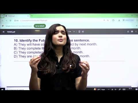 CUET 2025 English | All About Tenses with Examples in One Video | CUET English By Shipra Mishra