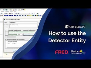 How to use the Detector Entity