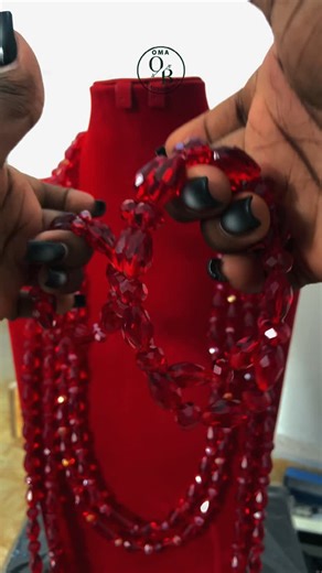 BEADED/FASHION JEWELRY IN ENUGU on Instagram: "A touch of luxury, wrapped in tradition ✨❤️ Our red statement bead set is crafted to stand out, be bold, elegant, and timeless. This December, @omabeadsnblingz is still very much active, bringing you premium bead pieces perfect for celebrations, special outings, and unforgettable moments. From statement neckpieces to custom designs, we create beads that speak class, culture, and confidence. 📩 DM to order ✨ Custom designs available 🚚 Nationwide & w