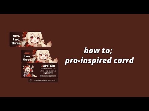 interactive pro-inspired carrd tutorial for non-pro users!