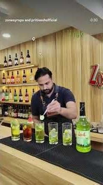5 easy Green Mint Mojito recipes #cafemenu #cocktail #beverageinnovation #mocktail
