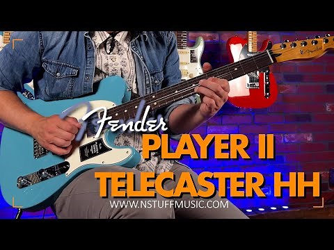The All-New Fender Player II Telecaster HH