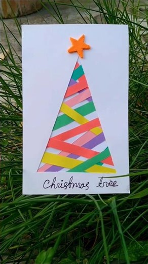 Beautiful Christmas Tree Card 🎄 | DIY Paper Craft