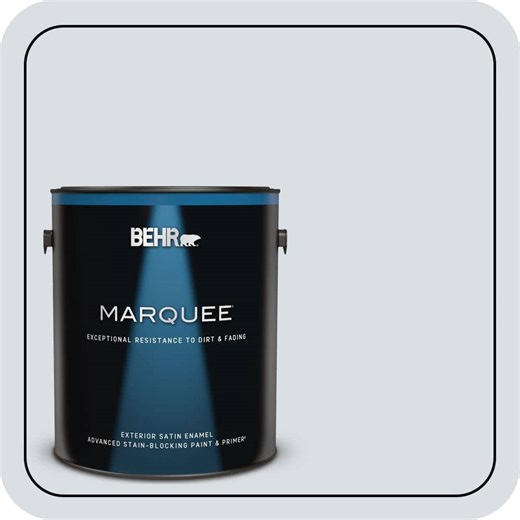 Reviews for BEHR MARQUEE 1 gal. #MQ3-26 Mainsail Satin Enamel Exterior Paint & Primer | Pg 3 - The Home Depot