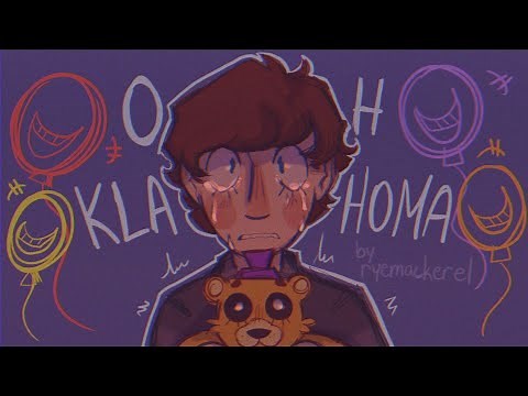 (cw blood and death) oh klahoma - evan/c.c. afton fnaf animation [main timeline]