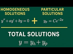 Homogeneous solutions, Particular solutions and Total solutions | Discrete Structure