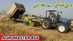 17K views · 324 reactions | Agri Master 854 with YTO engine performance on wheat Straw chopper machine | Kisan Pakistan | Facebook