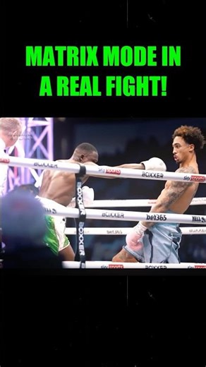 OMG💥Matrix Mode in a Real fight🌪️