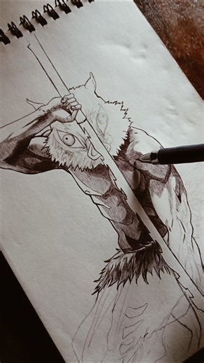 #inosuke#inosuke fane art#demonsleyar #art