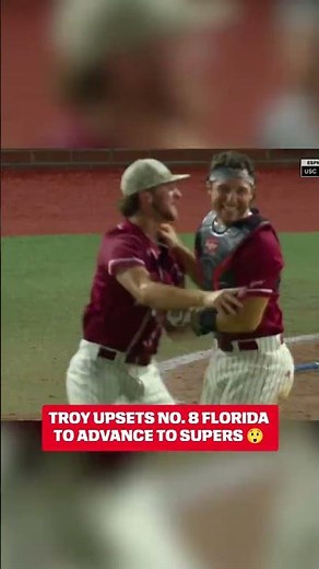 Troy is headed to Supers for the first time in program history 🔥
