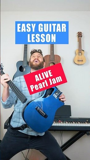 Let's Learn 'Alive' by Pearl Jam - Easy Guitar Tutorial
