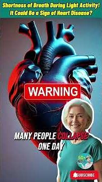 Senior Health Warning: Shortness of Breath Could Mean Heart Trouble! #seniorhealthtips #senierhealth