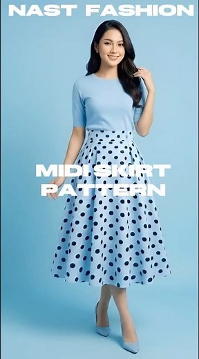 👉MIDI SKIRT - The Perfect Beginner Sewing Project