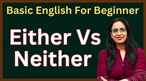 12K views · 795 reactions | Either Vs Neither || Basic English Grammar || English With Rani Ma'am #BasicEnglishGrammar | English With RANI MAM | Facebook